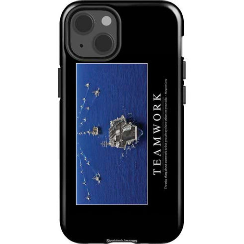 Military Inspirational Poster iPhone 15 Impact Case